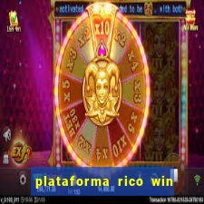 plataforma rico win paga mesmo